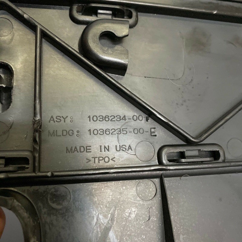 1036234-00-F TESLA MODEL X UNDERHOOD APRON COVER FRONT 2016 2017 2018 2019 OEM