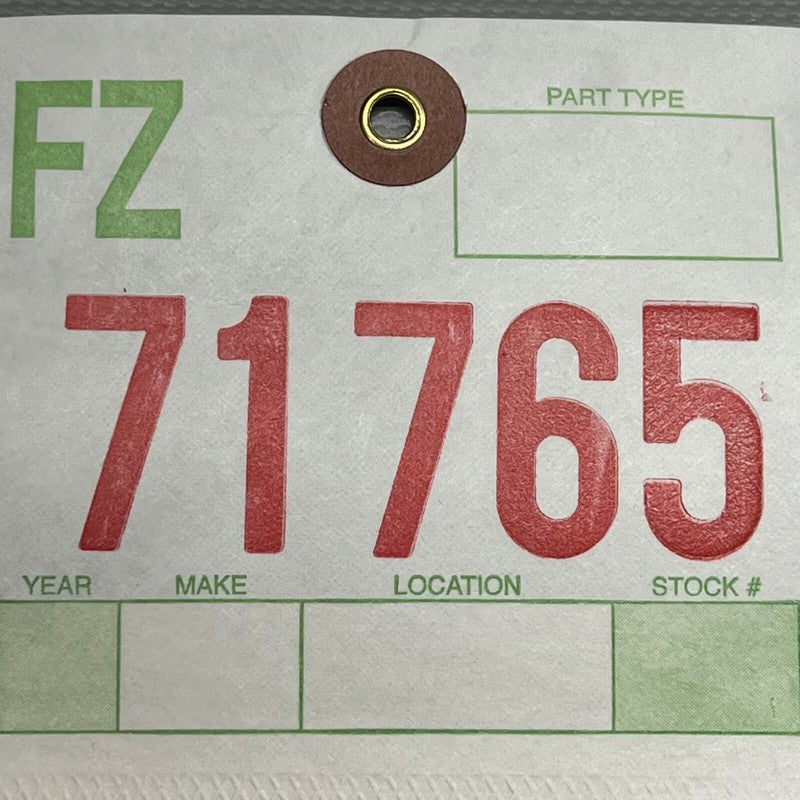 1032249-00-J TESLA MODEL X DOOR MOLDING LEFT REAR 2015 16 17 18 19 20 2021 OEM 1032249-00-J