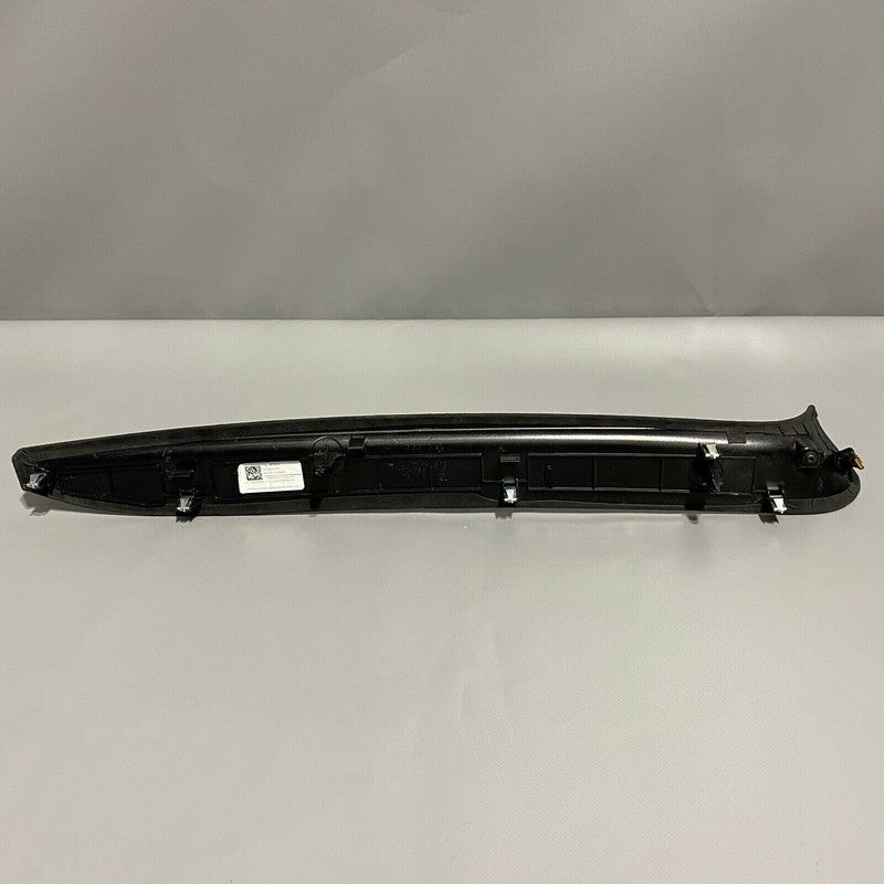 1050294-06-H TESLA MODEL X VISOR BEZEL LEFT 2016 2017 2018 2019 2020 ULTRASUEDE BLACK OEM