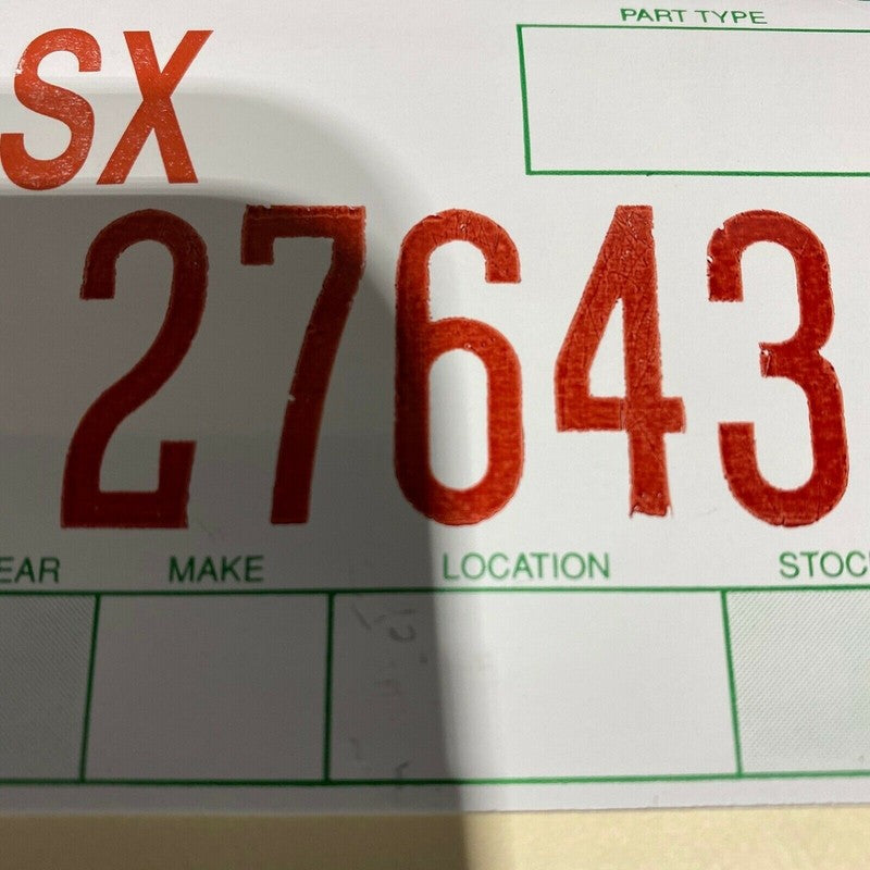 1050286-06-H TESLA MODEL X FALCON DOOR LEFT MID GAPHIDER 2016 2017 2018 2019 2020 OEM