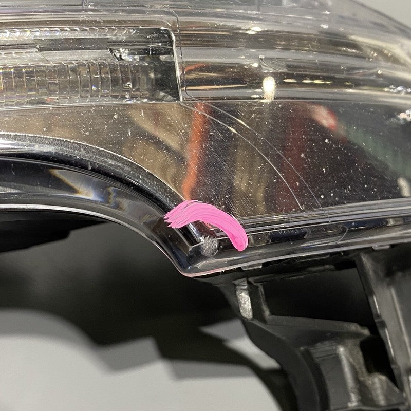 99163115105 PORSCHE CARRERA 911 FOG LIGHT LEFT DRIVER LED OEM 2012 2013 2014 2015 2016