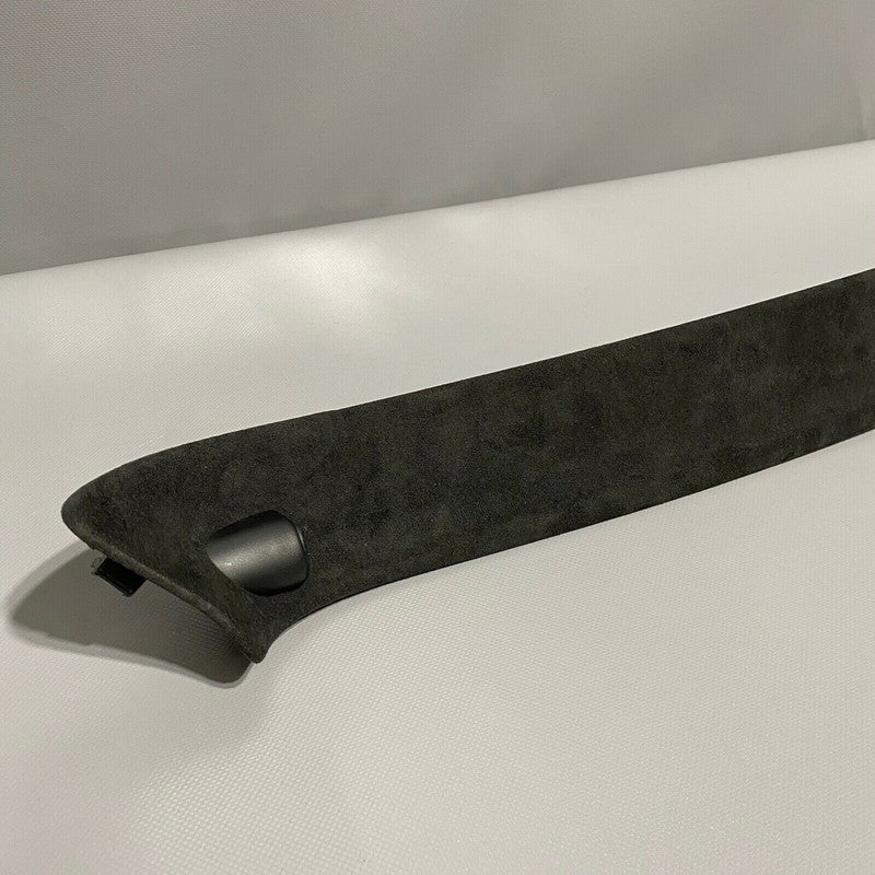 1050294-06-H TESLA MODEL X VISOR BEZEL RIGHT 2016 2017 2018 2019 2020 ULTRASUEDE BLACK OEM