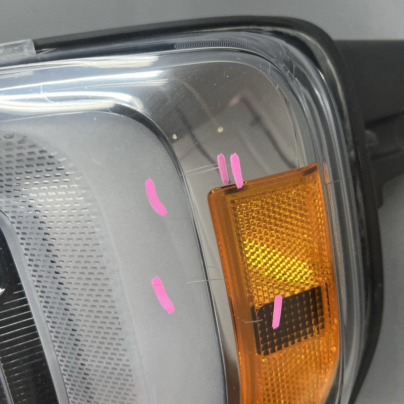 NL34-13E015-AA FORD F-150 HEADLIGHT LEFT DRIVER 2021 2022 2023 QUAD LED OEM NL34-13E015-AA