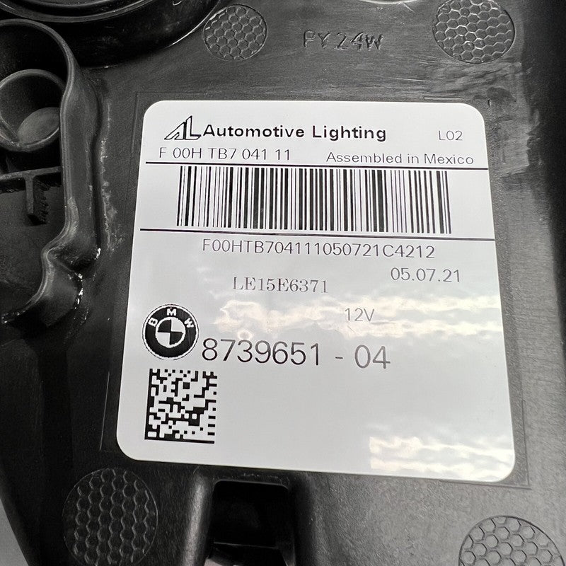 8739651-04 BMW X3 HEADLIGHT LEFT DRIVER X4 LED 2018 2019 2020 2021 OEM 8739651-04