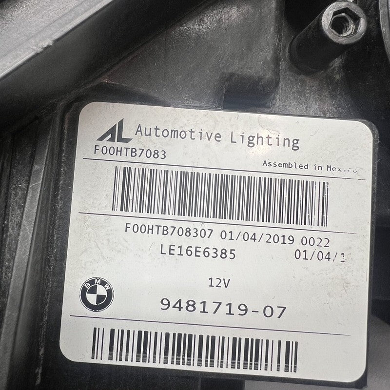 9481719-07 BMW 330 HEADLIGHT LEFT DRIVER M340 LED 2019 2020 2021 2022 OEM 9481719-07