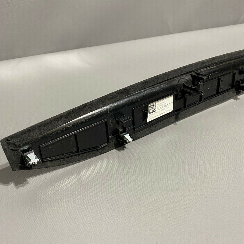 1050294-06-H TESLA MODEL X VISOR BEZEL LEFT 2016 2017 2018 2019 2020 ULTRASUEDE BLACK OEM