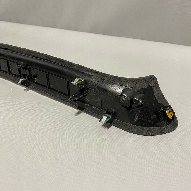 1050294-06-H TESLA MODEL X VISOR BEZEL LEFT 2016 2017 2018 2019 2020 ULTRASUEDE BLACK OEM