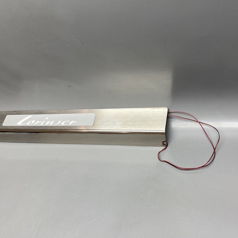 MERCEDES BENZ S CLASS LORINSER ILLUMINATED DOOR SILL FRONT 2007 +