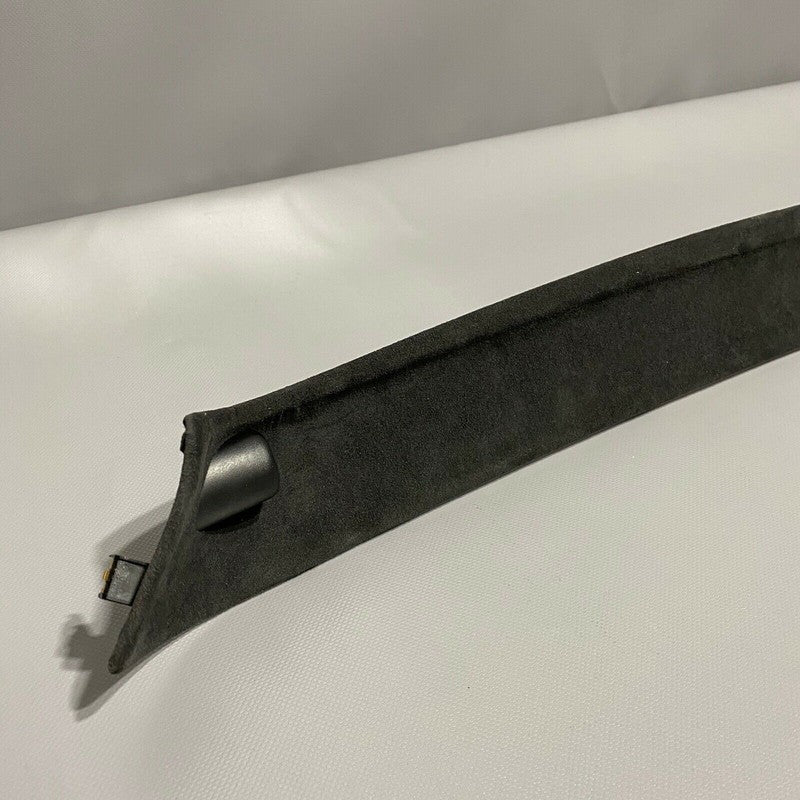 1050294-06-H TESLA MODEL X VISOR BEZEL LEFT 2016 2017 2018 2019 2020 ULTRASUEDE BLACK OEM