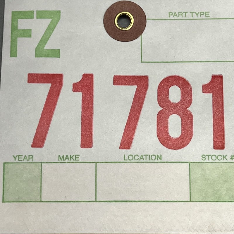 1080745-50-F TESLA MODEL 3 DOOR WINDOW MOLDING LEFT REAR 2017 2018 2019 2020 OEM 1080745-50-F