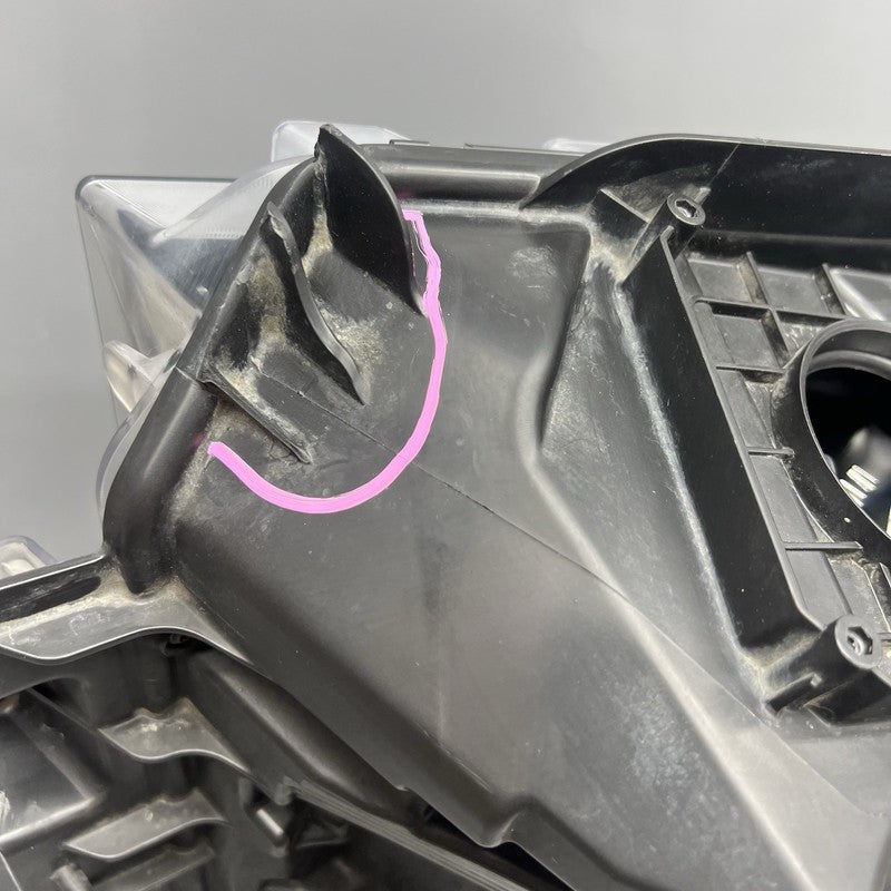 NL34-13E015-AA FORD F-150 HEADLIGHT LEFT DRIVER 2021 2022 2023 QUAD LED   OEM NL34-13E015-AA