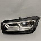 AUDI Q5 HEADLIGHT LEFT DRIVER FULL LED 2018 2019 2020 OEM DAMAGED