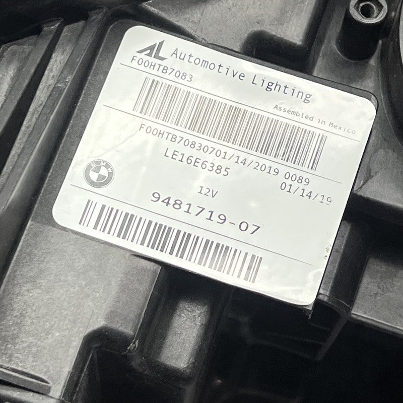 9481719-07 BMW 330 HEADLIGHT LEFT DRIVER M340 LED 2019 2020 2021 2022 OEM 9481719-07