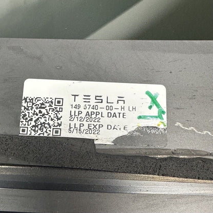 1495740-99-H TESLA MODEL Y QUARTER GLASS LEFT REAR 2020 2021 2022 2023 OEM 1495740-99-H