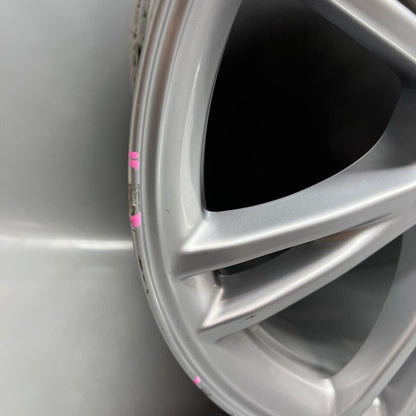 1188222-00-B TESLA MODEL Y WHEEL RIM 19 INCH 2020 2021 2022 2023 2024 SILVER OEM 2188227-00-C