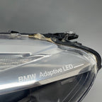 BMW 750 HEADLIGHT LEFT DRIVER 2016 2017 2018 2019 ADAPTIVE LED OEM 849