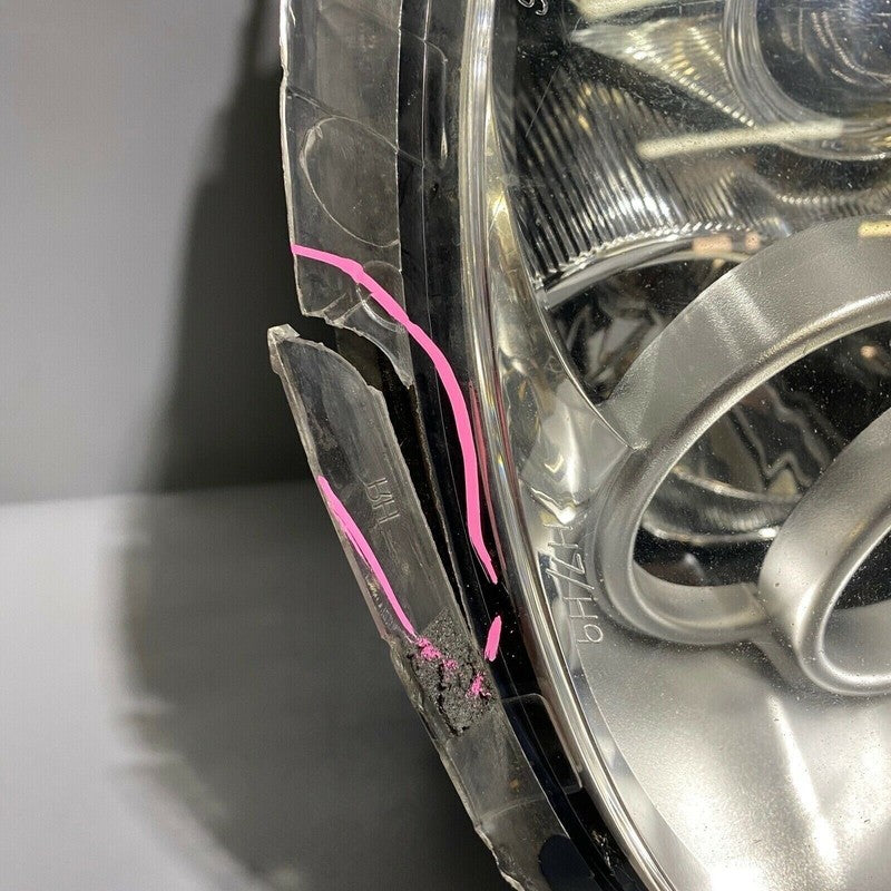 6961356 MINI COOPER HEADLIGHT RIGHT PASSENGER SIDE R56 2005 2006 2007 2008 XENON HID OEM