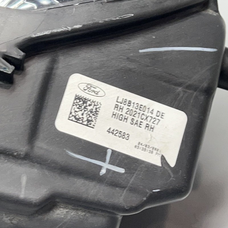 LJ8B13E014DE FORD MUSTANG MACH E HEADLIGHT HIGH LEVEL RIGHT PASSENGER 2021 2022 2023 2024 OEM