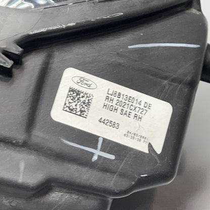 LJ8B13E014DE FORD MUSTANG MACH E HEADLIGHT HIGH LEVEL RIGHT PASSENGER 2021 2022 2023 2024 OEM