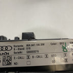 AUDI Q5 ROOF OVERHEAD CONSOLE DOME LIGHT SWITCH 80A947135BM 2018 2019 