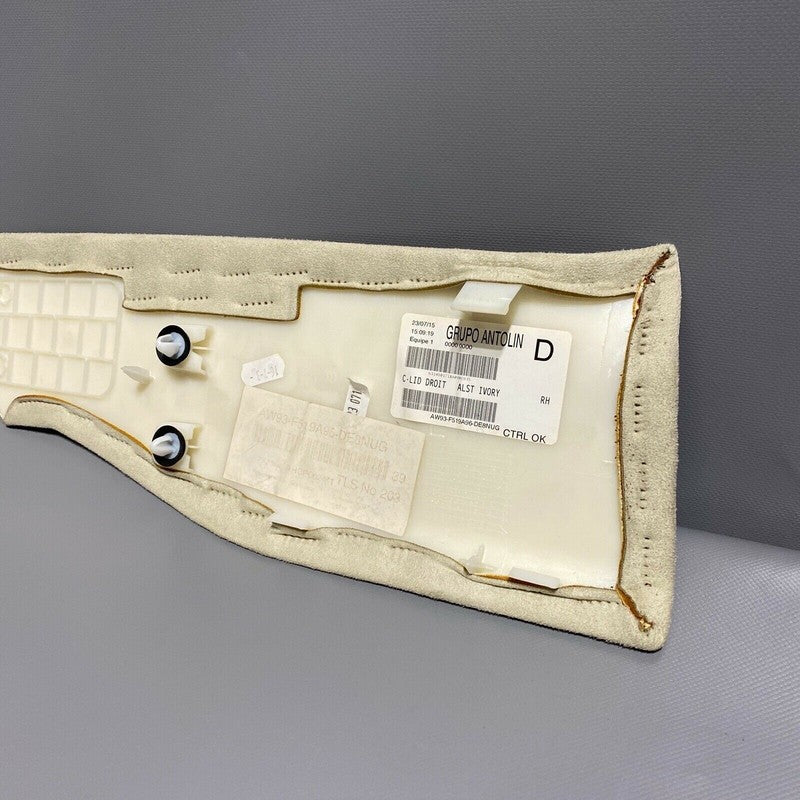 AW93-F519A96-DE JAGUAR XJL C-PILLAR TRIM RIGHT REAR 2010 2011 2012 2013 2014 OEM