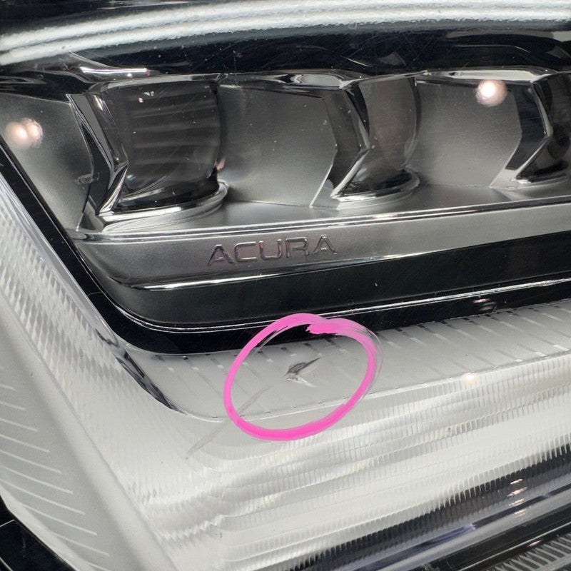 ACURA ILX HEADLIGHT RIGHT PASSENGER 2019 2020 2021 2022 FULL LED DAMAG