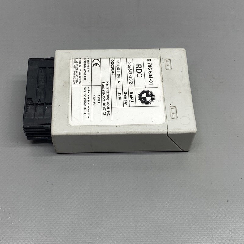 6796604-01 BMW 750 TIRE PRESSURE MONITOR 2009 2010 2011 OEM 6796604-01