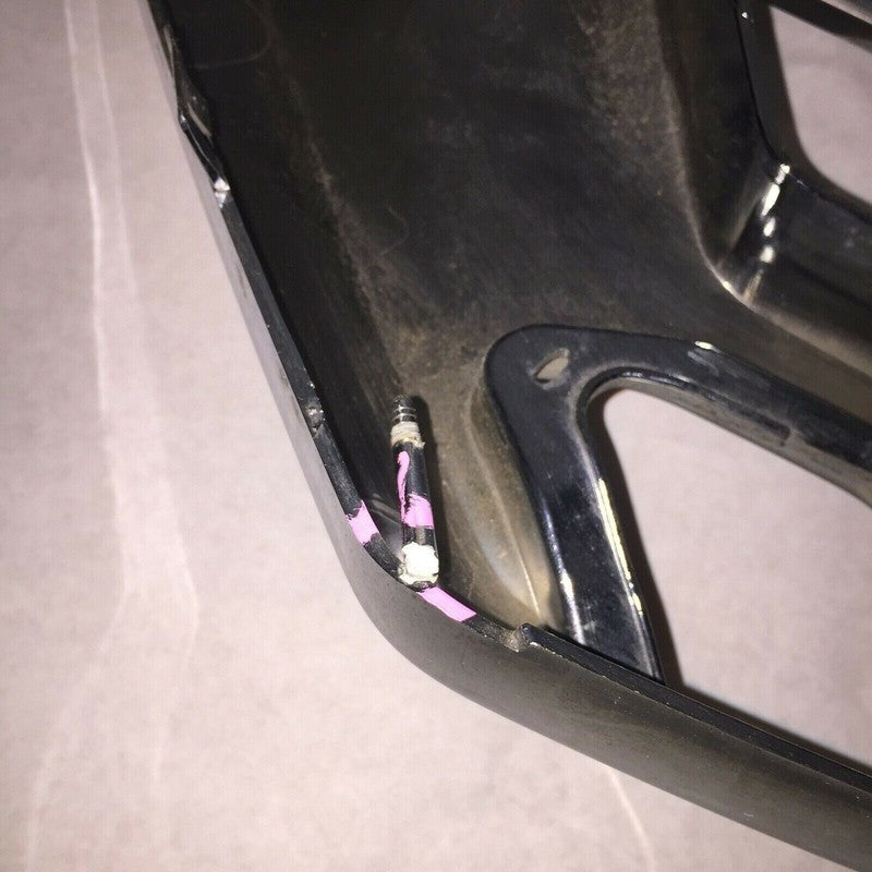 a1668858525 MERCEDES BENZ ML350 ML550 FRONT BUMPER LOWER CHROME AMG 2013 2014 2015 OEM