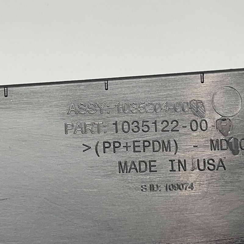 1035204-00-F TESLA MODEL X TRIM MOLDING RIGHT REAR DOOR 2016 17  18 19 2020 OEM 1035204-00-F