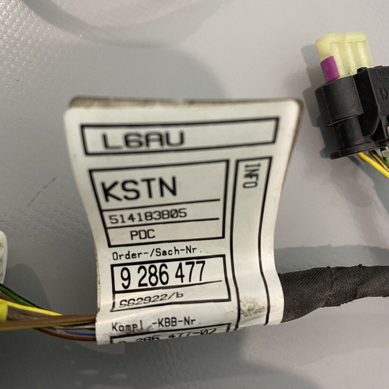 9286477 BMW 528 WIRING HARNESS REAR BUMPER 9286477 2014 2015 2016 OEM