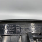 51137260490 BMW 335 GRILLE RIGHT SIDE F30 SEDAN SPORT 51137260490 OEM 2012 2013 2014 2015