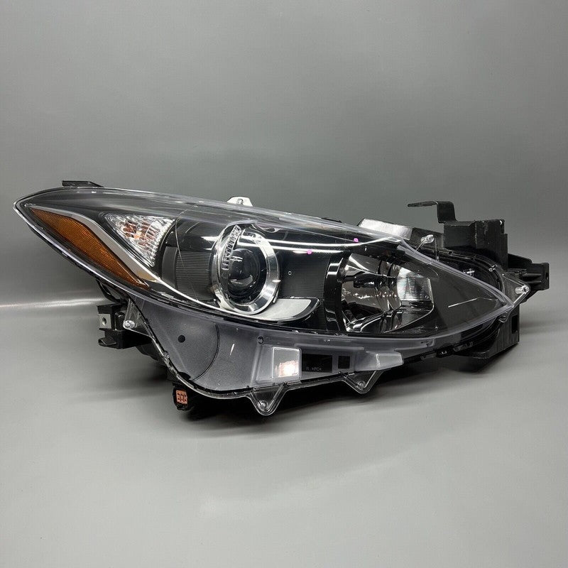 3 MAZDA 3 HEADLIGHT RIGHT PASSENGER HALOGEN 2014 2015 2016 OEM 