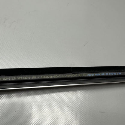 1080748-00-i TESLA MODEL 3 DOOR WINDOW MOLDING RIGHT REAR 2017 18 2019 2020 OEM 1080748-00-i