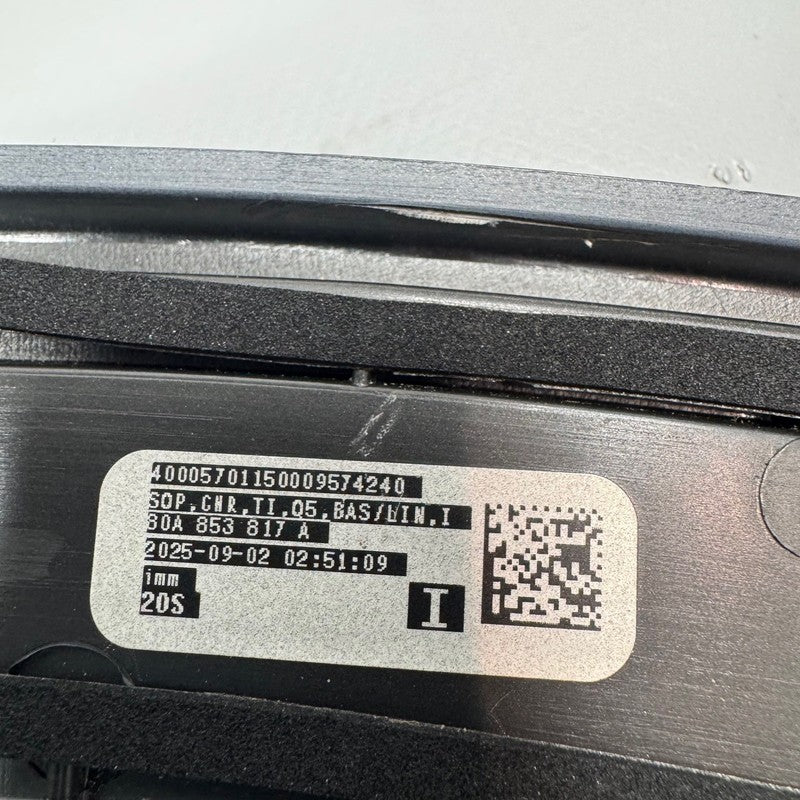 AUDI Q5 WHEEL ARCH MOLDING LEFT REAR 2018 2019 2020 2021 OEM 80A853817