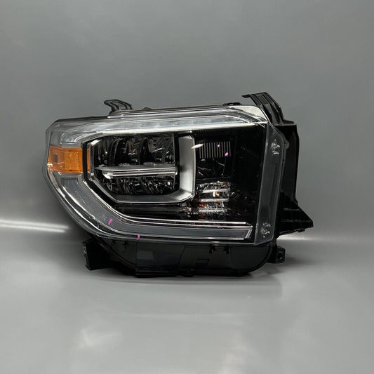 TOYOTA TUNDRA HEADLIGHT RIGHT PASSENGER 2018 2019 2020 2021 FULL LED OEM