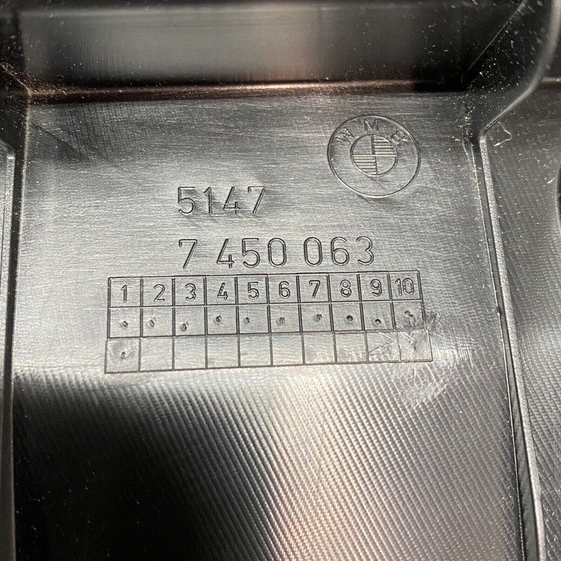 51477450066 BMW 330E TRIM PANEL TUNK SEDAN 2020 2021 2022 2023 51477450066