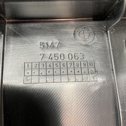 51477450066 BMW 330E TRIM PANEL TUNK SEDAN 2020 2021 2022 2023 51477450066