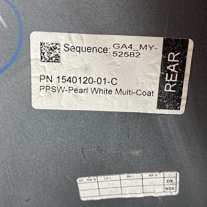 1540120-01-C TESLA MODEL Y REAR BUMPER 2020 2021 2022 2023 OEM 1540120-01-C