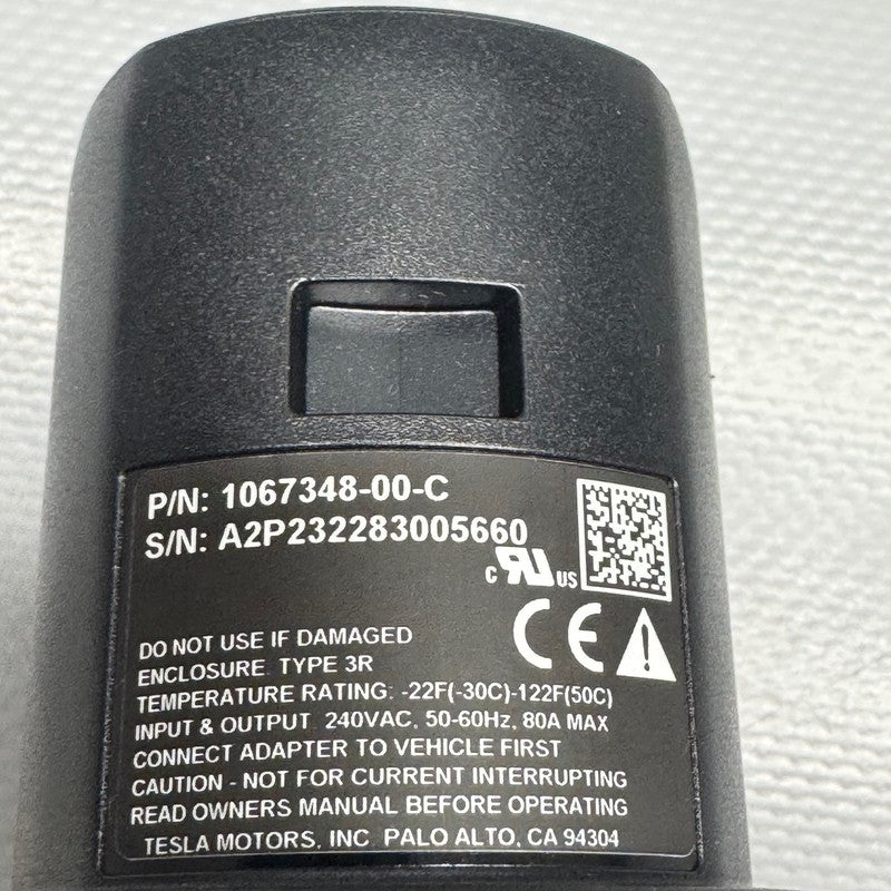 1067348-00-C TESLA MODEL S X Y 3 CHARGING ADAPTER GEN 2 OEM 1067348-00-C
