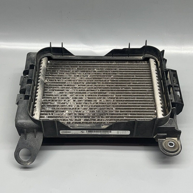 17117600698 BMW 328 AUXILIARY COOLING RADIATOR RIGHT 2012 2013 2014 15 2016 OEM 17117600698
