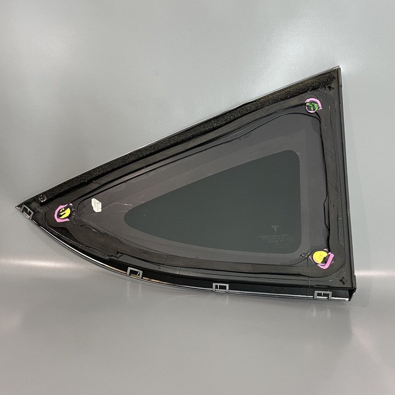 1044906-00-I TESLA MODEL X QUARTER GLASS LEFT REAR 1034907-85-F 2016 2017 2018 2019 2020 OEM