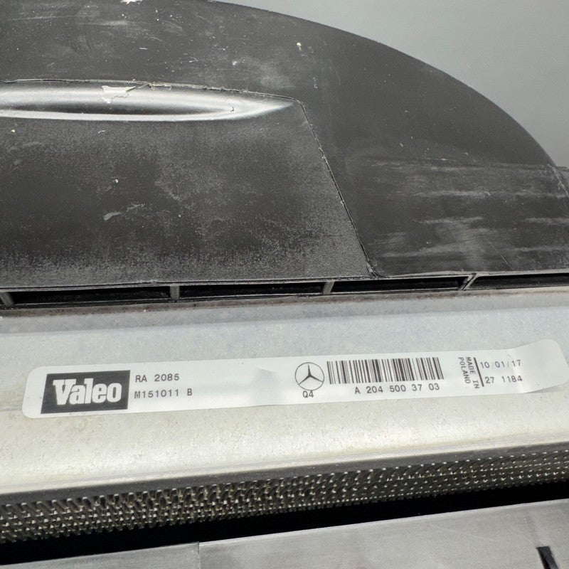 A2045003703 MERCEDES BENZ E350 E550 COOLANT RADIATOR 2010 2011 2012 2013 2014 2015 OEM