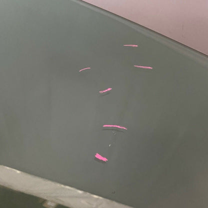 43r-001074 TESLA MODEL S LEFT FRONT DOOR GLASS 2012 2013 2014 2015 2016 2017 2018 2019 OEM