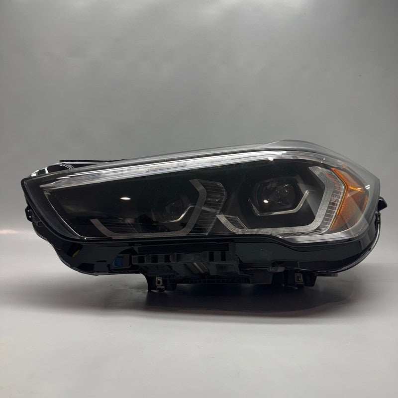 BMW X1 HEADLIGHT LEFT DRIVER 2020 2021 2022 LED 63115A01175 OEM