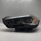 BMW X1 HEADLIGHT LEFT DRIVER 2020 2021 2022 LED 63115A01175 OEM