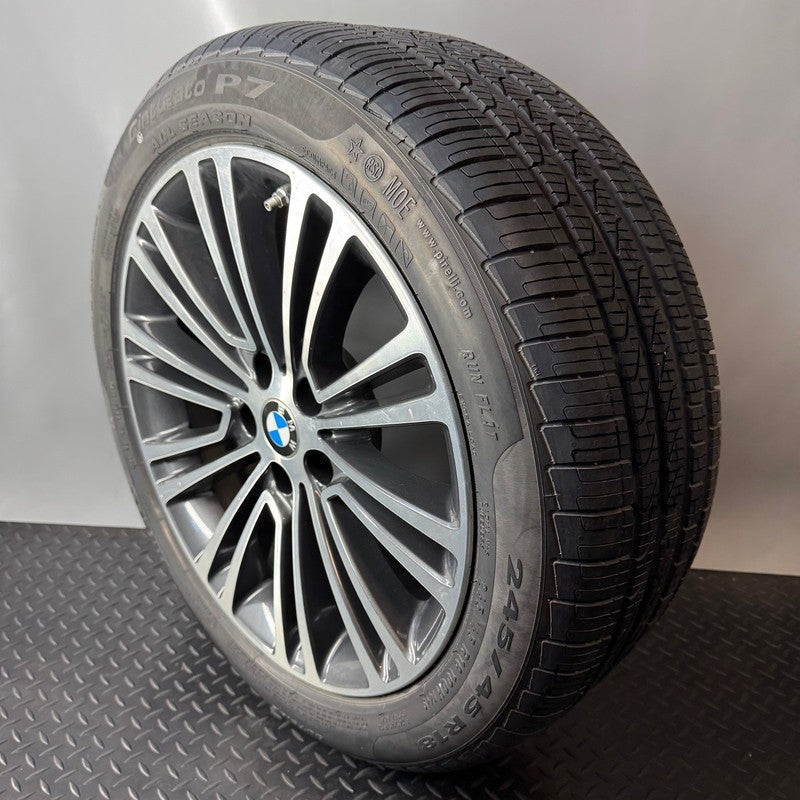 BMW 530 540 WHEEL RIM 18 INCH 2017 2018 2019 2020 2021 2022 2023 OEM 6