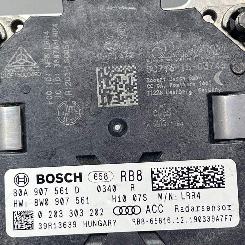 80A907561D AUDI Q5 CRUISE CONTROL DISCTANCE SENSOR 2019 2020 OEM 80A907561D