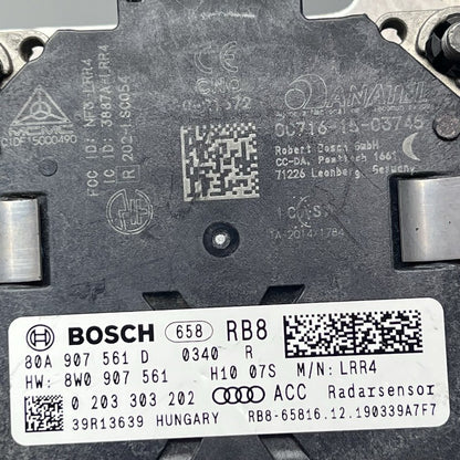 80A907561D AUDI Q5 CRUISE CONTROL DISCTANCE SENSOR 2019 2020 OEM 80A907561D