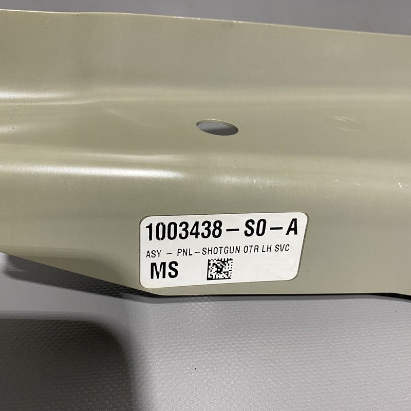 1003438-S0-A TESLA MODEL S SHOTGUN OUTER PANEL LEFT 2016 2017 2018 2019 2020 OEM