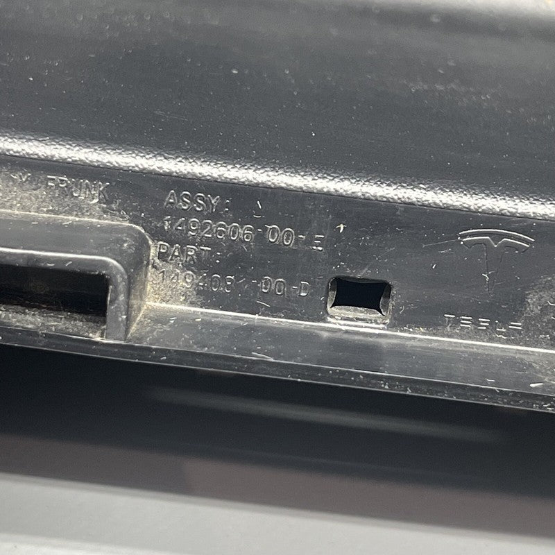 1492606-00-E TESLA MODEL Y FRUNK STORAGE BOX COMPARTMENT 2020 2021 22 2023 OEM 1492606-00-E